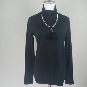 Croft & Barrow Women's Longsleeve Turtleneck Black